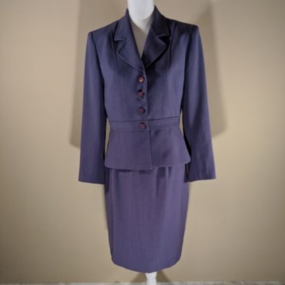 Kasper Dresses & Skirts - Kasper womens suit skirt blazer 2 piece career